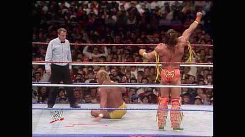 Hulk Hogan vs the ultimate warrior