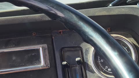 Out for a drive in a L8000 dump truck