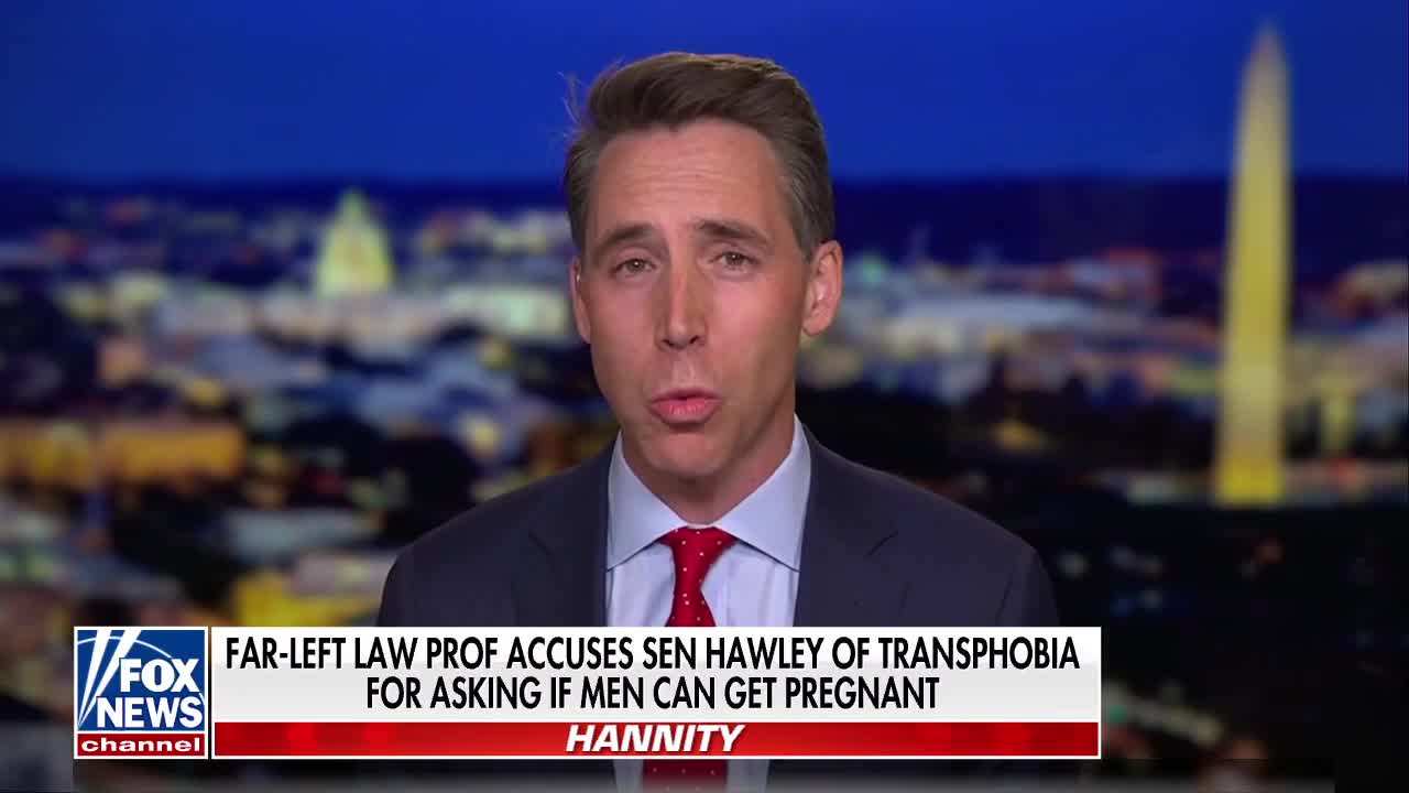 Sen. Hawley responds to viral moment with Berkeley professor regarding term 'woman'