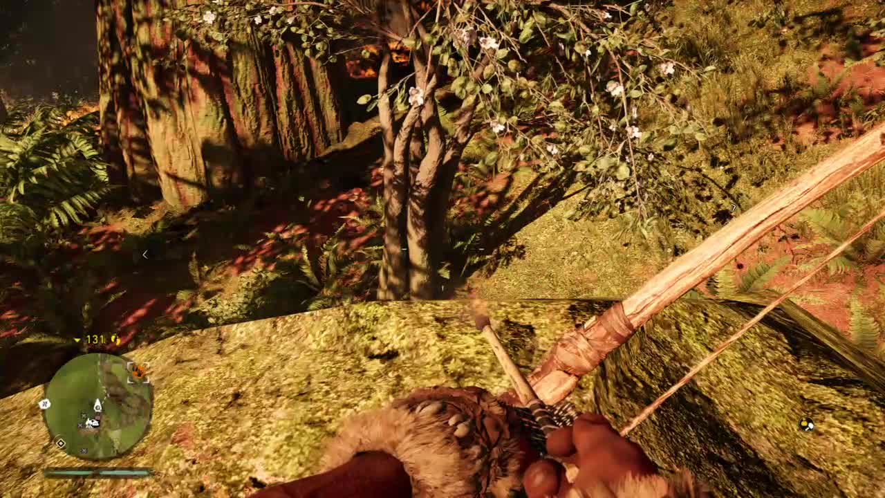 Hunting a bear on Far Cry Primal