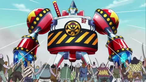 One Piece – General Franky Teansformation