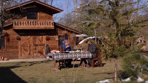 Countryside Morning ☀️: Delicious Village Breakfast 🍳