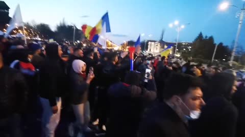 Protestul cetatenilor in Bucuresti; partea 2