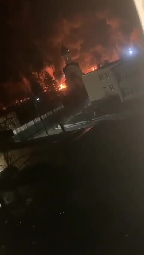 Сумы Sumy Ukraine burns after Russian strikes
