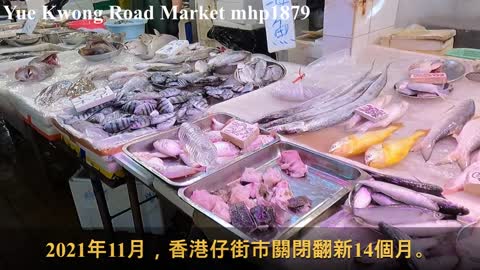 香港仔漁光道街市 2021 02 Yue Kwong Road Market, mhp1879, Nov 2021 #香港仔街市 #漁光道街市 #Aberdeen_Market