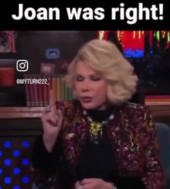 Joan Was Right | 45+ 🇺🇸(PS Also Right About Big Mike 😉)