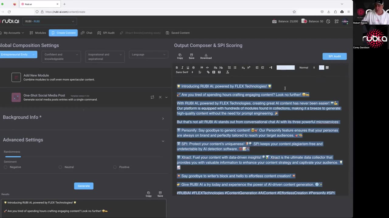 Mastering Modules with RUBI AI: Next Level Finances with Co-Founder Robert Sacco!