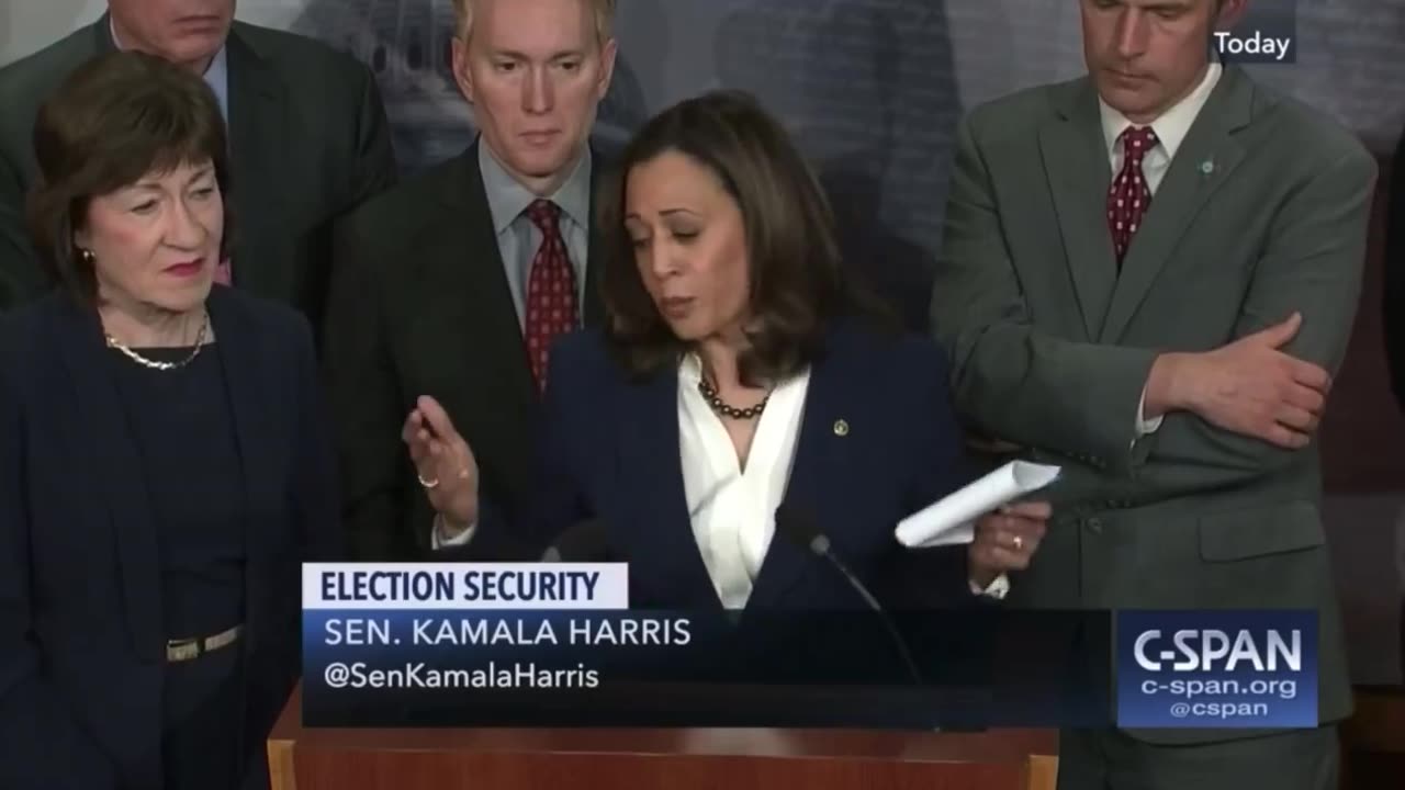 Member Berries: 2018 Kamala calls for a return to paper ballots.