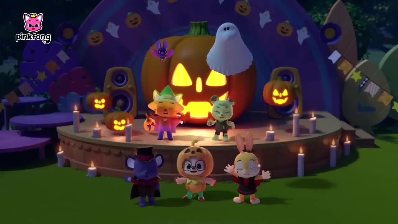 Pelajari Warna tentang Halloween | Kumpulan Lagu Anak | Pinkfong Indonesia