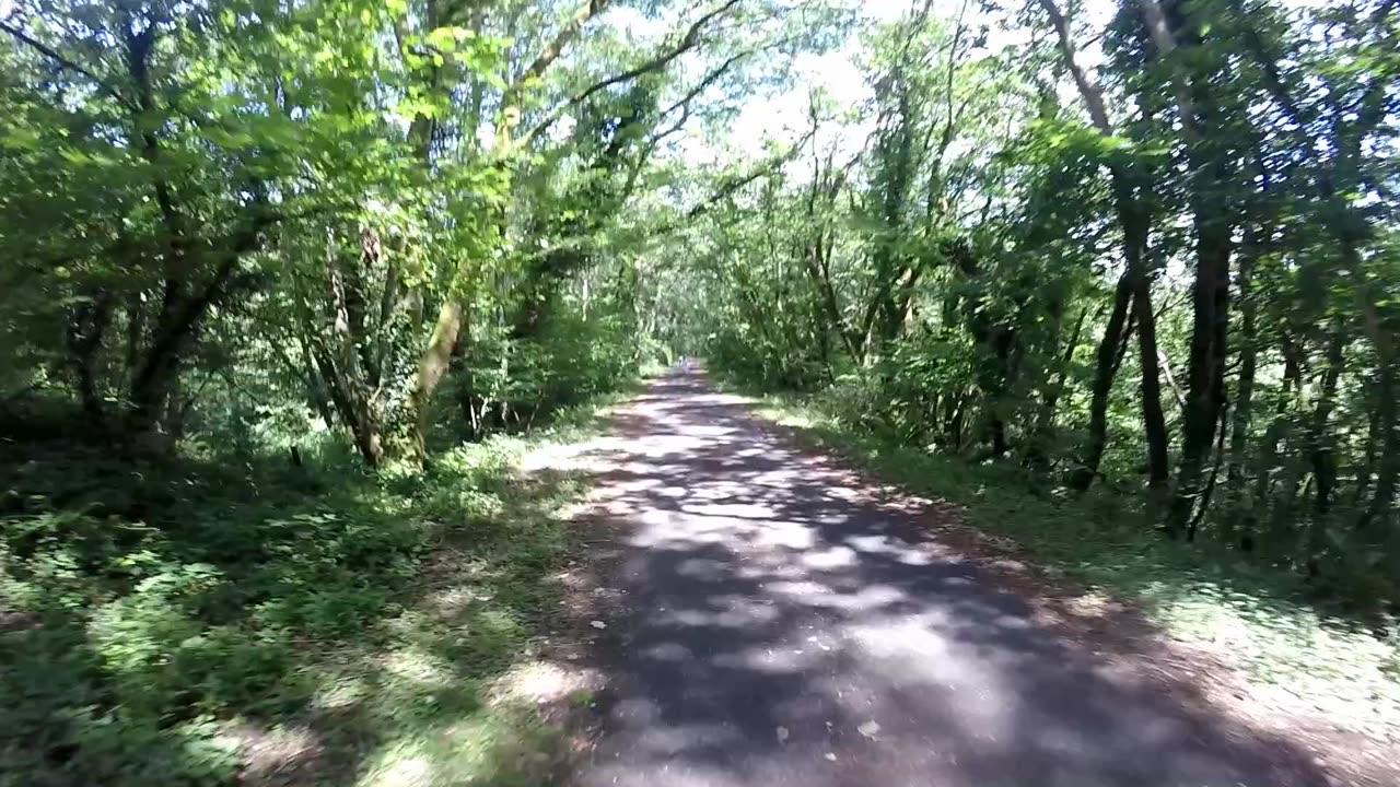 Cycle ride Plymouth Devon to Yelverton Ocean City GoPro