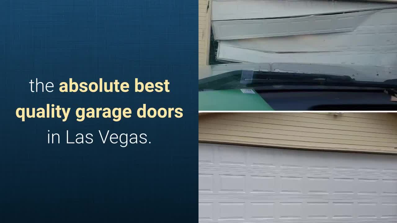 Broken Garage Door Spring Repair & Replacement Service Las Vegas