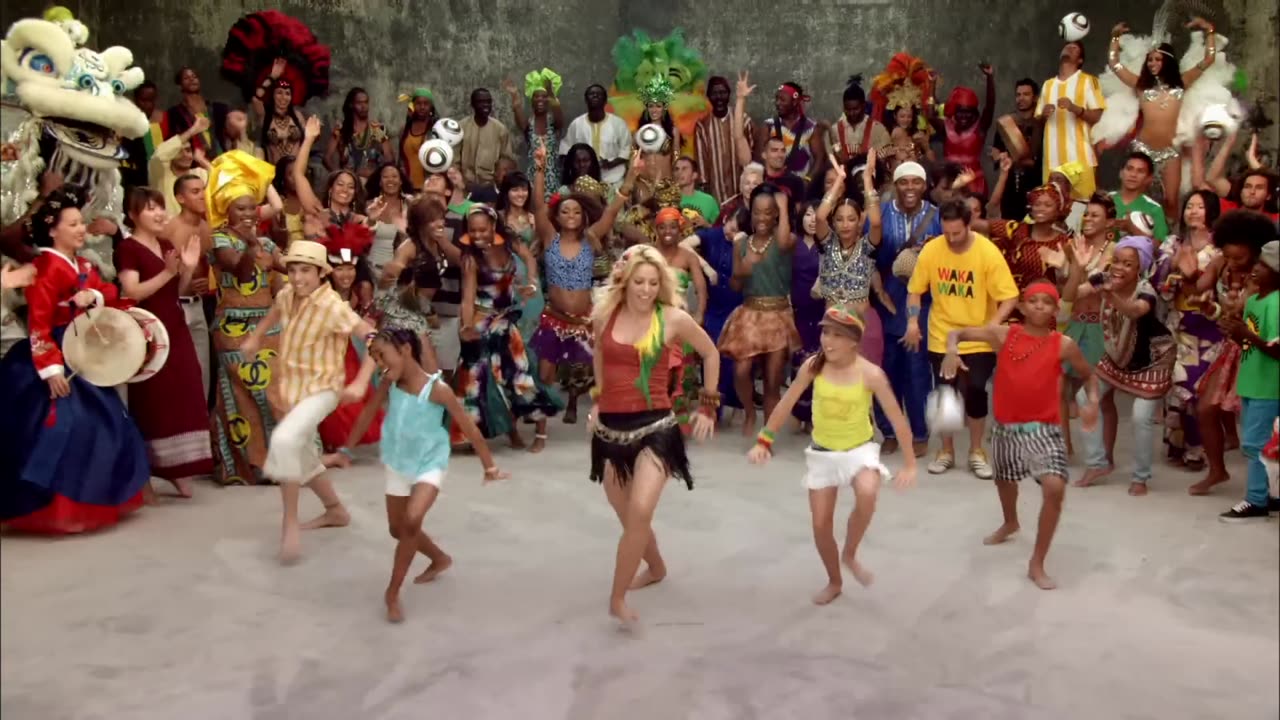 Shakira - Waka Waka (This Time for Africa) (The Official 2010 FIFA World Cup™ Song)