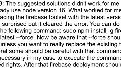 Firebase Cloud Functions Deploy Error SyntaxError Unexpected token 3939