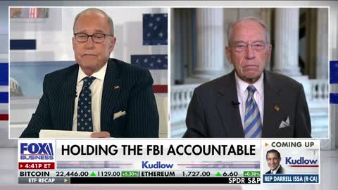 Manchin will be terribly embarrassed as a result of this: Sen. Chuck Grassley