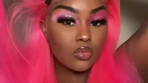 Lace front Pink