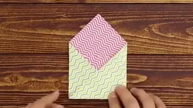 One Minute Hack to Make A Gift Envelope