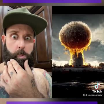 Whoa, this #AI is so creepy! #nuke #artificialintelligence #timetravel #psychic #reaction #shorts