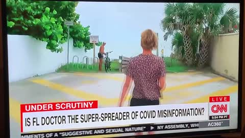 Bizarre CNN Reporter STALKS Doctor Over Differing Opinion