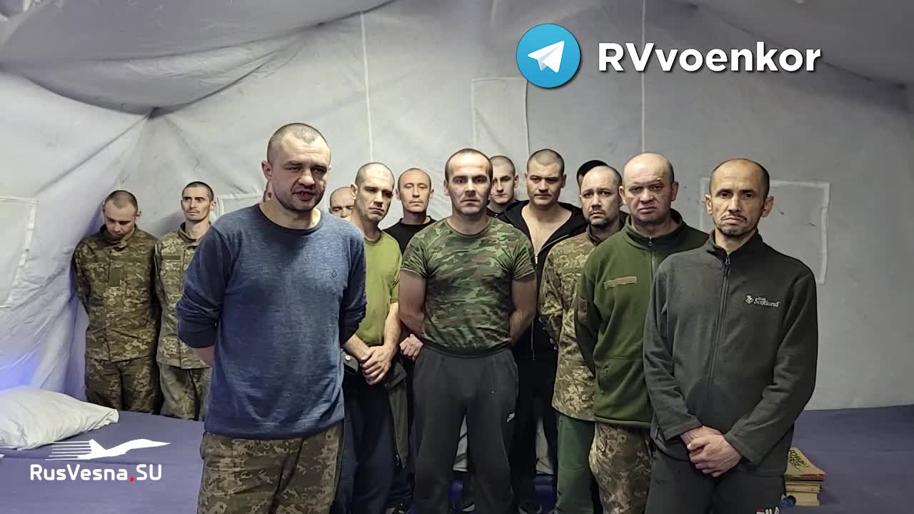 Ukraine War - Mass appeal of Ukrainian prisoners to Zelensky