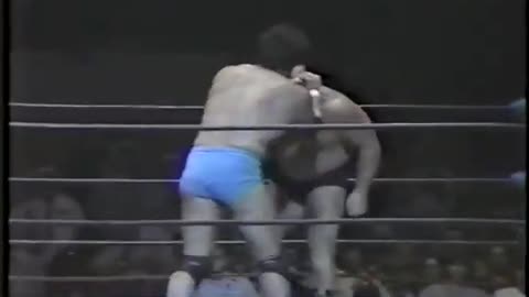 Greg Valentine & Brutus Beefcake vs Tito Santana & Ricky Steamboat