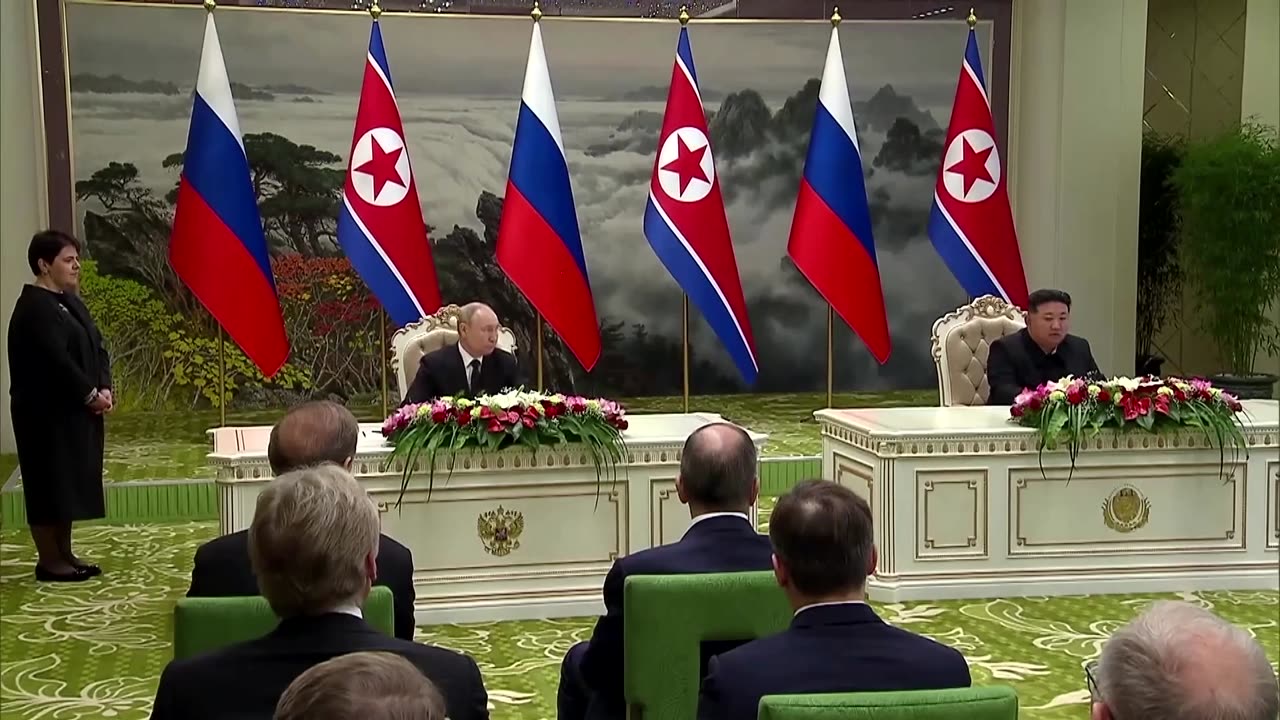Russia's Putin and North Korea's Kim sign defense pact