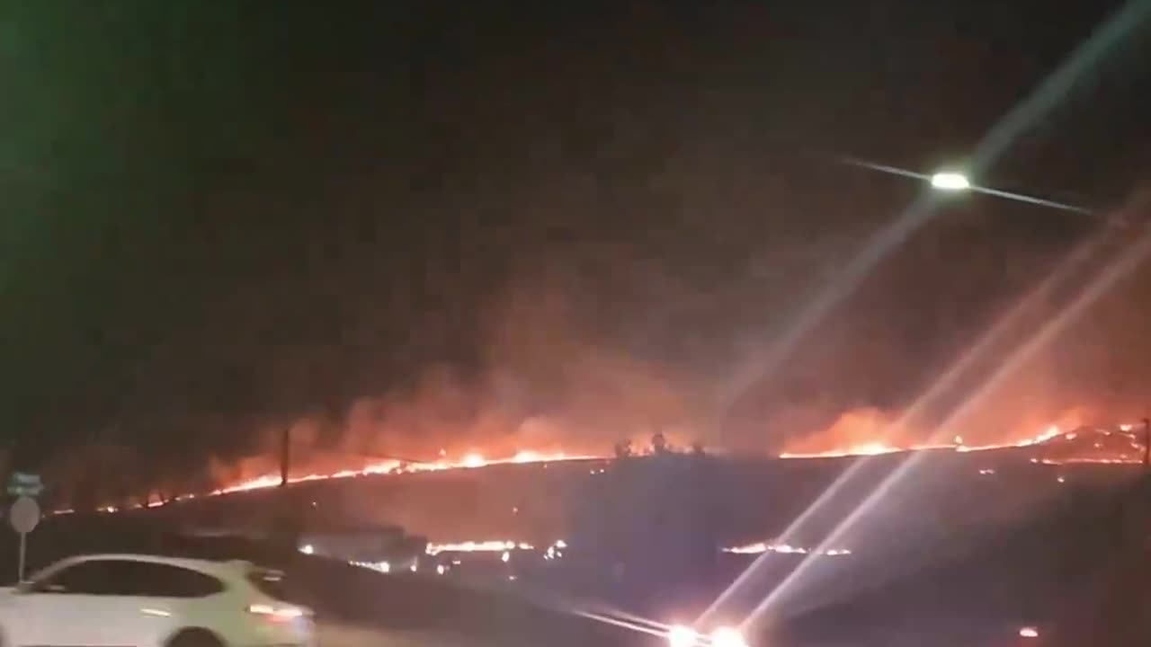 Massive Wildfires Are Raging In Reno, Nevada