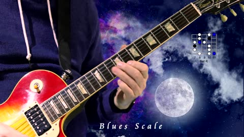 5 position blues scale