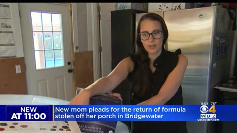 Bridgewater mom pleads for return of formula stolen off porch