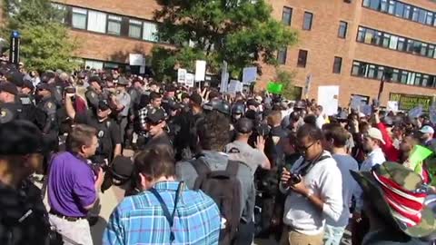 The Cleveland Guardian "Stellasader" On The Front Lines vs Antifa at Kent State