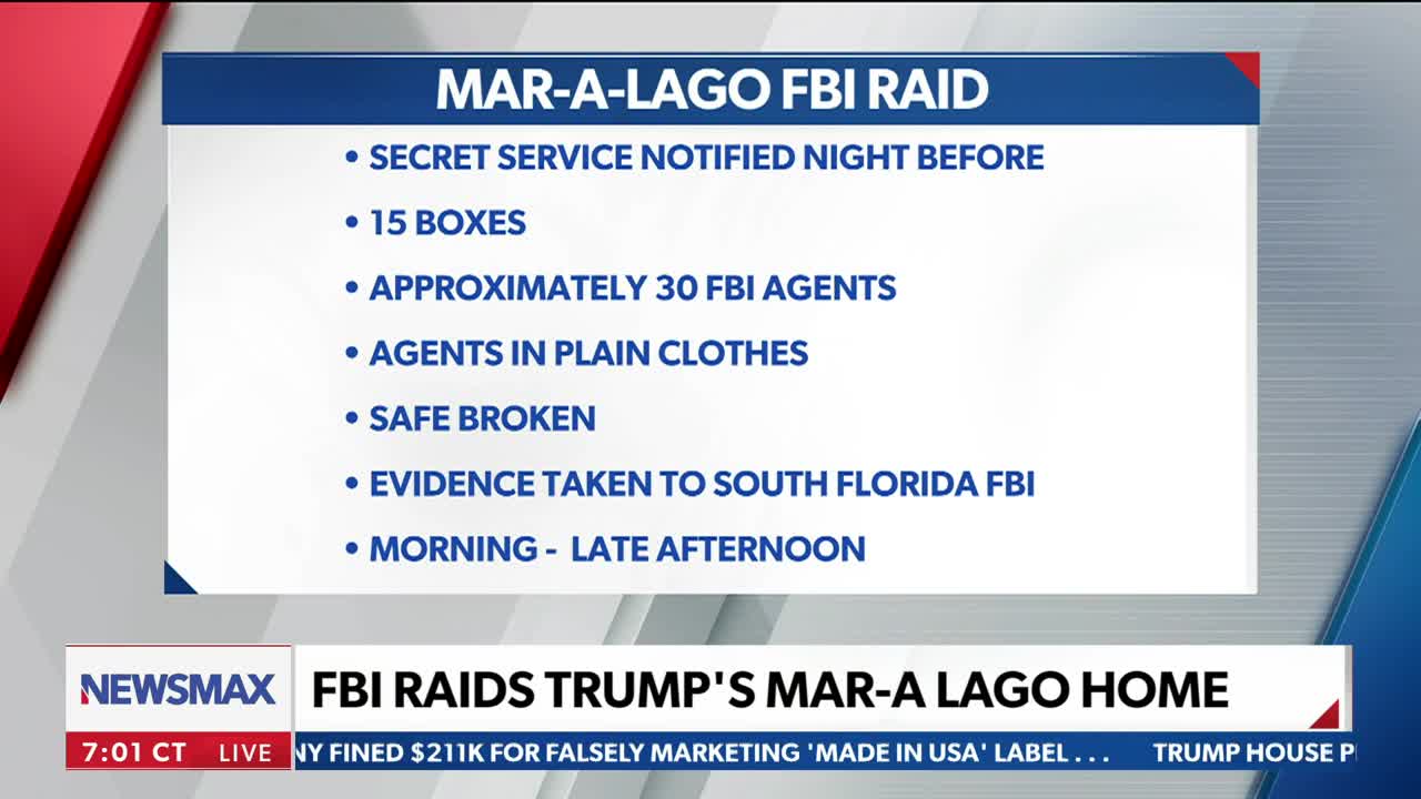 The Secret Service facilitated the Trump Mar-A-Lago raid