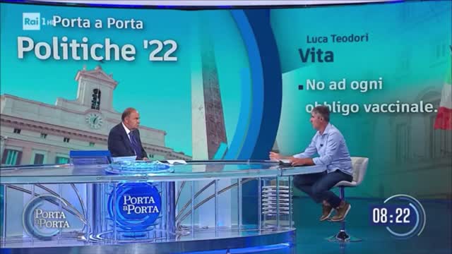 (16 SETTEMBRE 2022) - “DOPO AVER DATO VOCE AI PEGGIORI, AVER MESSO A TACERE OGNI VOCE ONESTA, VESPA SI LASCIA ‘ASFALTARE IN DIRETTA’ DA LUCA TEODORI!!”😇💖👍