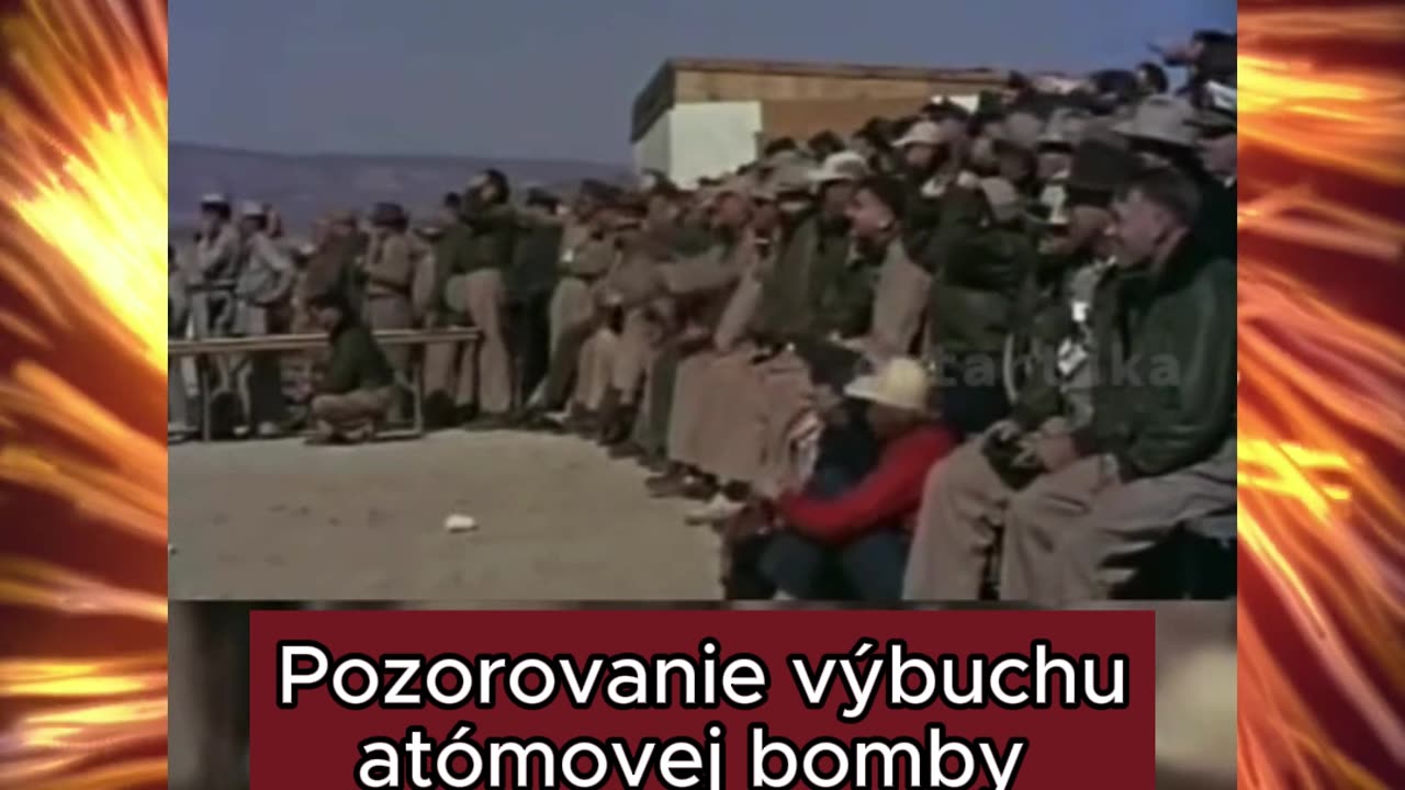 Pozorovanie výbuchu atómovej bomby