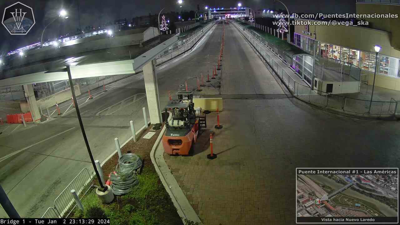 2024-01-02 - Puente Internacional 1 (viendo hacia Nuevo Laredo)