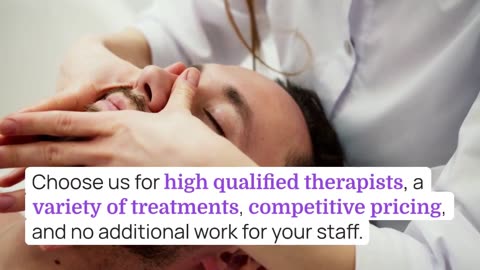 Onsite Chair Massage Services in the London