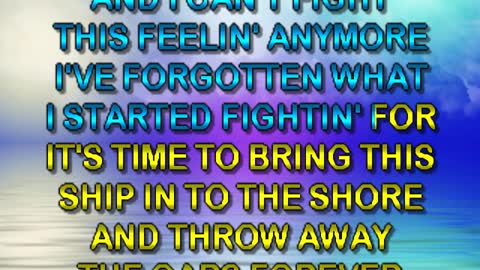 kbkaraokeking can't fight this feeling (reo)