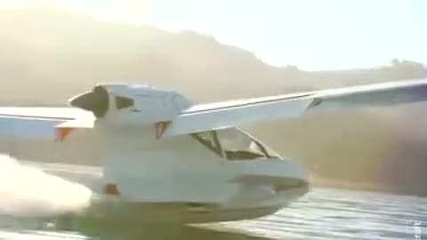 This aircraft amazing disign this aircraft not requires to the runway this aircraft landing sea