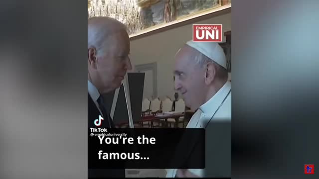 Biden meets the pope