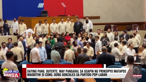 FPRRD, may pangaral sa usapin ng prinsipyo matapos magbitiw si Cong. Gonzales sa partido PDP-LABAN