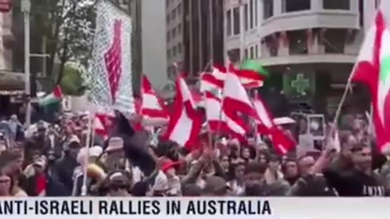 AUSTRALIA protests Israel