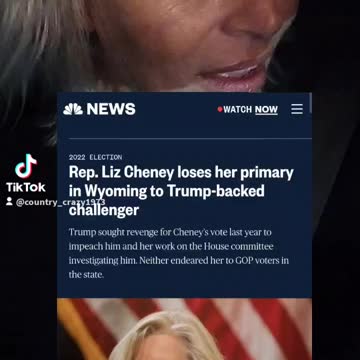 Liz Cheney haha goodbye bye