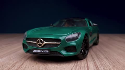 Destroyed MERCEDES Benz Amg GT --- AF invention