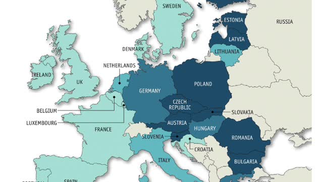 Which country is importing most of Russian gas n oil