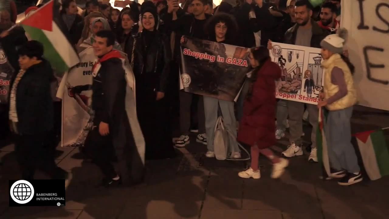 Mahnwache am 14.11.2023 der Palästinenser