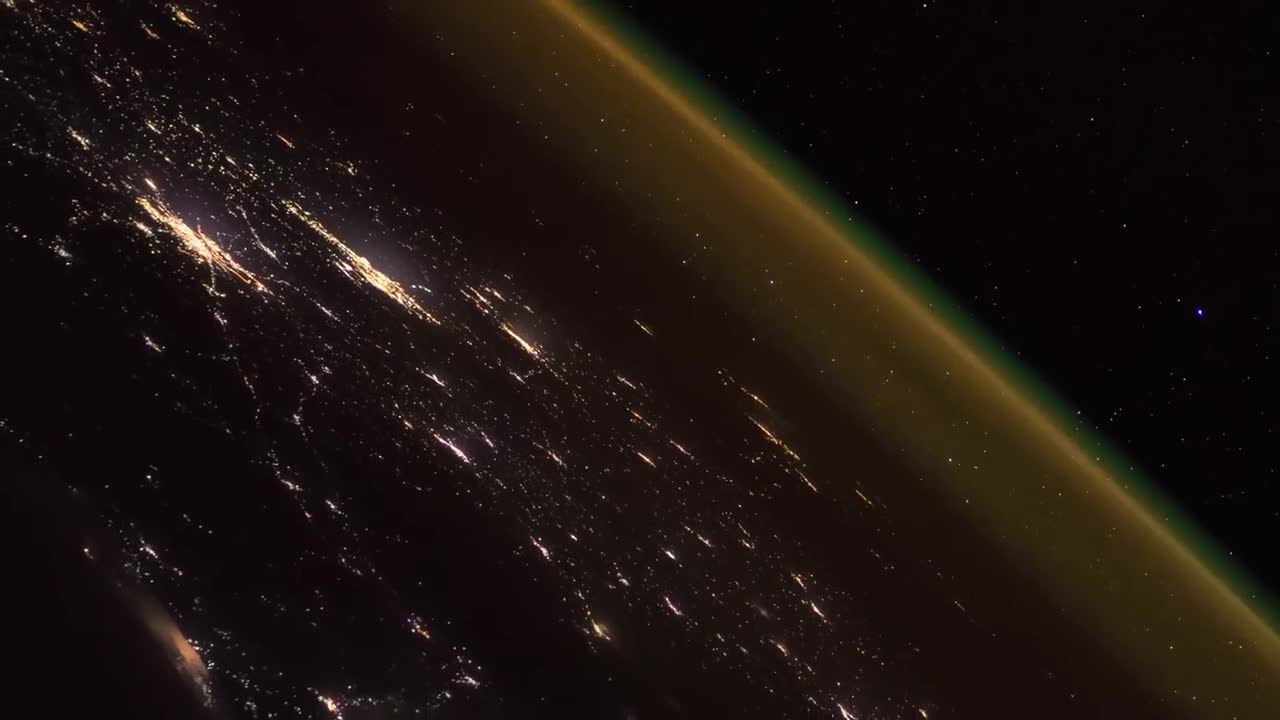 Rocket Launch from Space Station