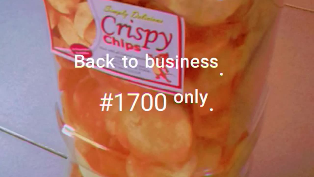 Crispy chips