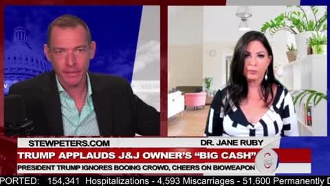 Trump Applauds J&J Owner's "Big Cash" Trump Ignores Booing Crowd