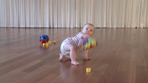 Feldenkrais with Baby Liv-Crawling