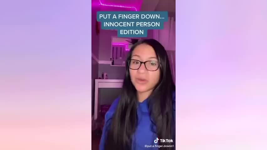 PUT A FINGER DOWN CHALLENGE 2021