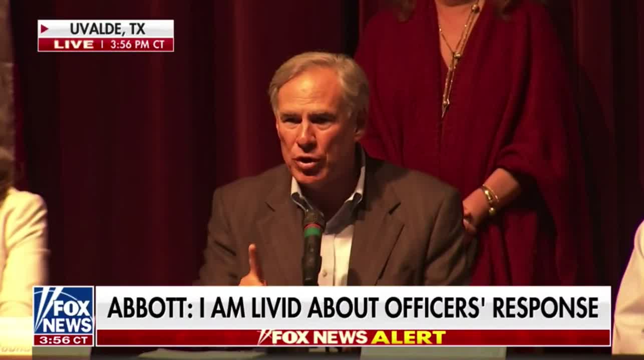 Texas Governor Abbott on botched police response to school shooting: