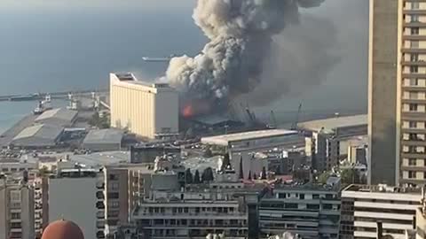 The explosion is so scary...